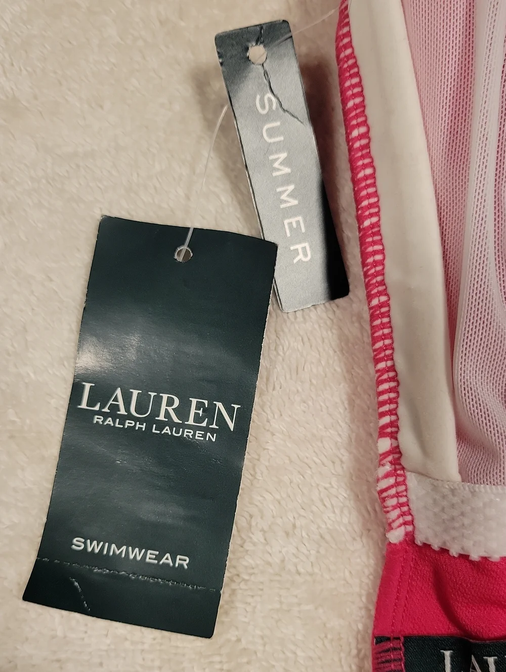 Lauren Ralph Lauren Coral Reef Calypso Flyaway one-piece Swimsuit, NWT